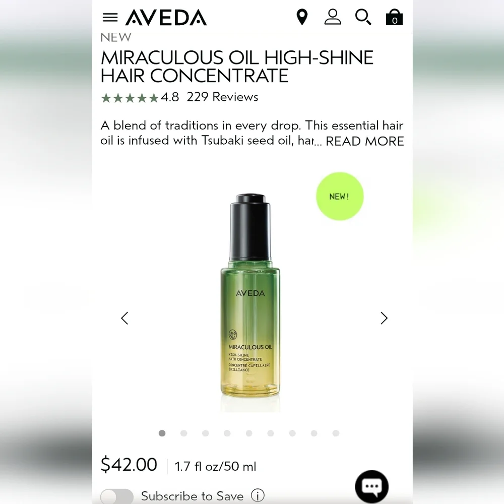 Aveda Miraculous Oil - *New Product Launch*